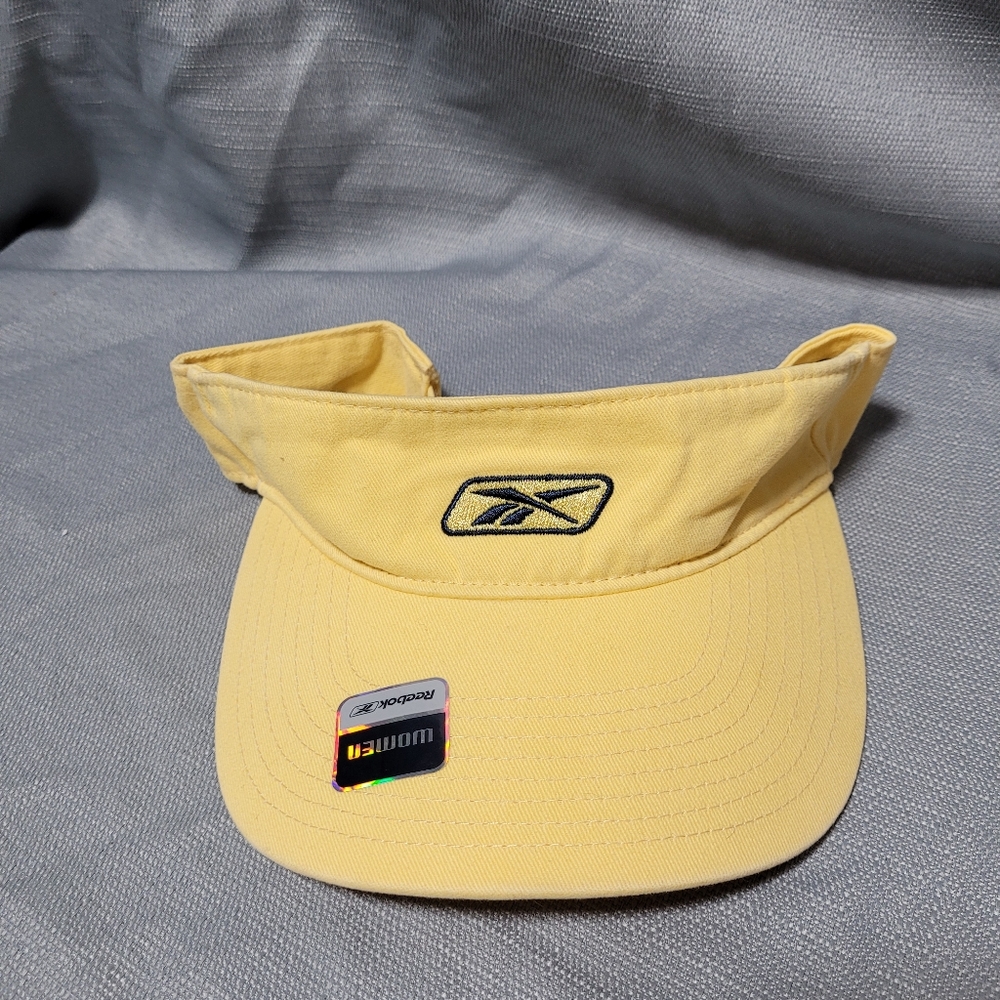 VINTAGE Reebok yellow visor - Picture 2 of 4